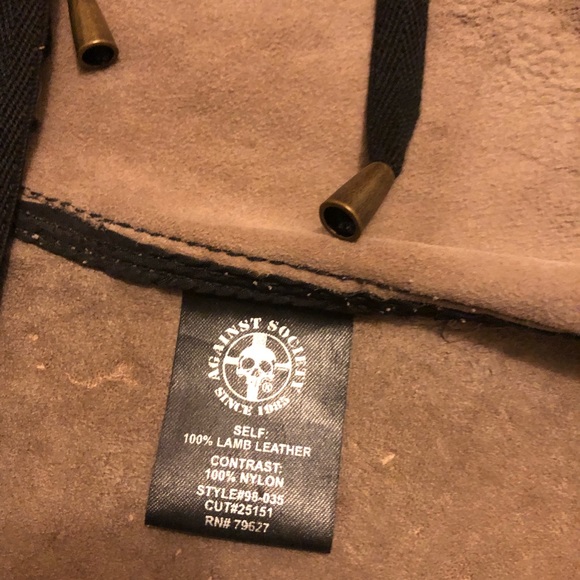 RARE LIP SERVICE LEATHER VEST NEW1 - Picture 8 of 12